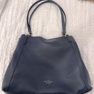 Kate Spade navy leather bag